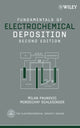 Book cover of: Fundamentals of Electrochemical Deposition. By: Milan Paunovic