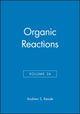 Book cover of: Organic Reactions, Volume 36. By: Andrew S. Kende