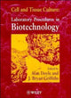 Book cover of: Cell and Tissue Culture. By: A., Griffiths, J.B. Doyle