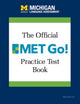Book cover of: Official MET Go! Practice Test Book
