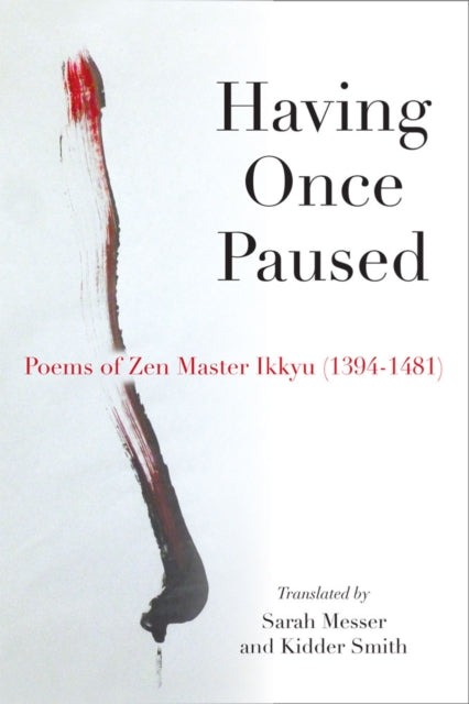 Book cover of: Having Once Paused. By: Sarah Messer