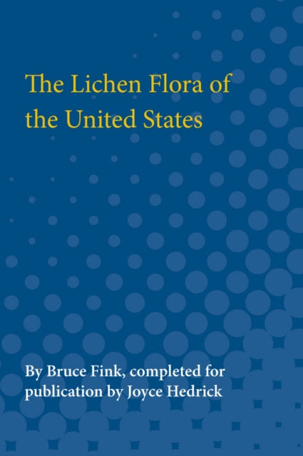 Book cover of: Lichen Flora of the United States