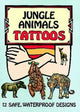 Book cover of: Jungle Animals Tattoos. By: Dianne Gaspas-Ettl