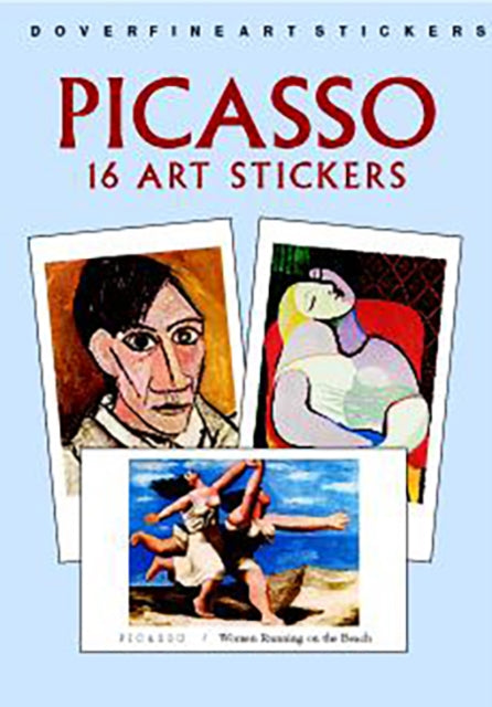 Book cover of: Picasso: 16 Art Stickers. By: Pablo Picasso