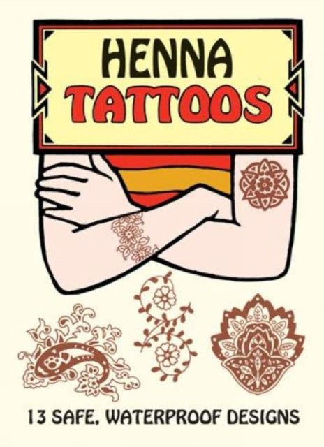 Book cover of: Henna Tattoos. By: Anna Pomaska