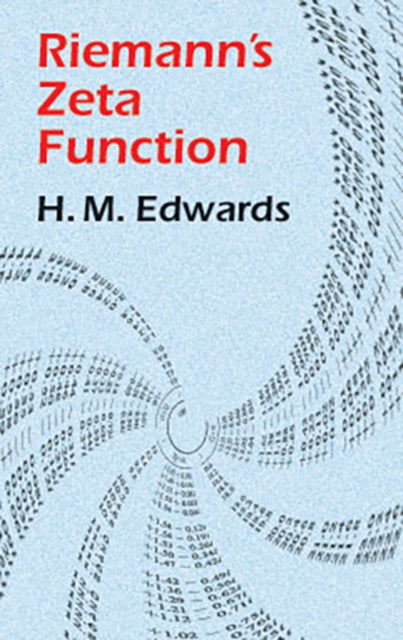 Book cover of: Riemann's Zeta Function. By: Harold M. Edwards