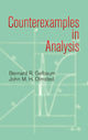 Book cover of: Counterexamples in Analysis. By: Bernard R. Gelbaum