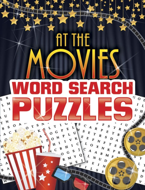 Book cover of: At the Movies Word Search Puzzles. By: Ilene J. Rattiner