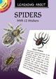 Book cover of: Learning About Spiders. By: Jan Sovak
