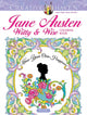 Book cover of: Creative Haven Jane Austen Witty & Wise Coloring Book. By: Marty Noble