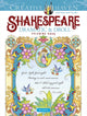 Book cover of: Creative Haven Shakespeare Dramatic & Droll Coloring Book. By: Marty Noble