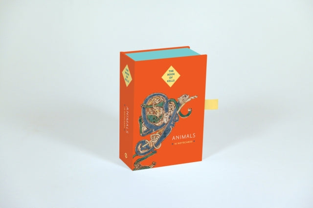 Book cover of: Book of Kells - Animals: Box of 16 Notecards. By: Dublin Trinity College Library