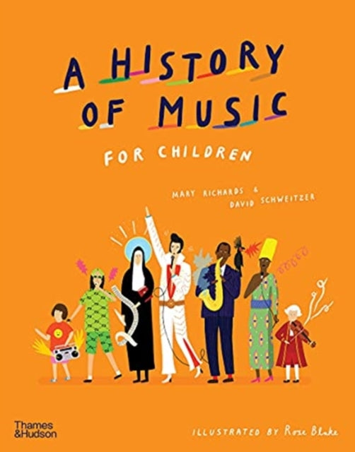 Book cover of: History of Music for Children. By: Mary Richards