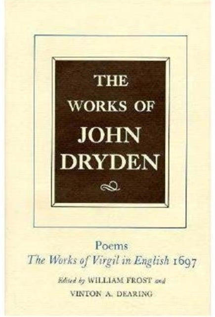 Book cover of: Works of John Dryden, Volume V. By: John Dryden