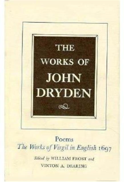 Book cover of: Works of John Dryden, Volume VI. By: John Dryden