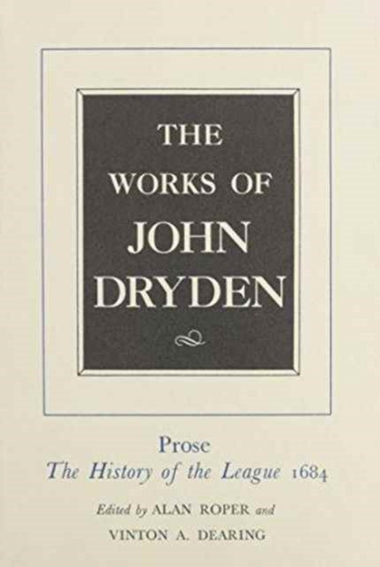 Book cover of: Works of John Dryden, Volume XVIII. By: John Dryden