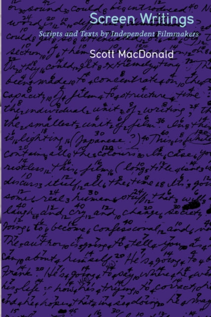 Book cover of: Screen Writings. By: Scott MacDonald