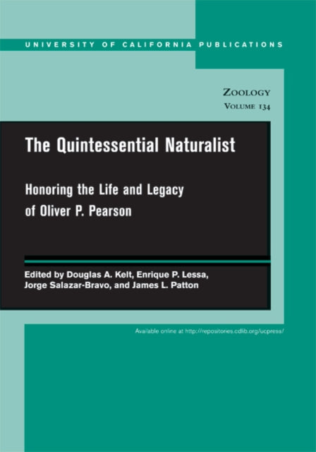 Book cover of: Quintessential Naturalist