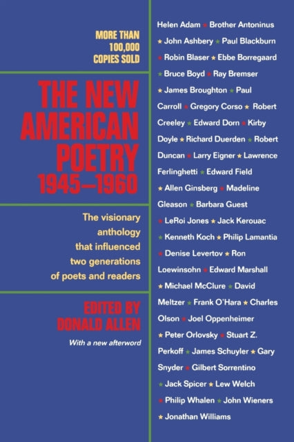 Book cover of: New American Poetry, 1945-1960