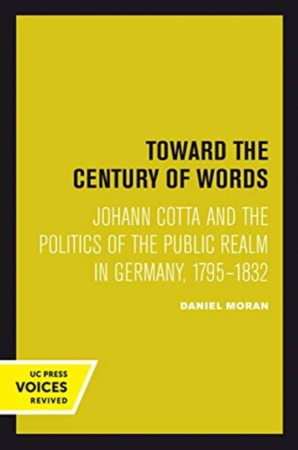 Book cover of: Toward the Century of Words. By: Daniel Moran