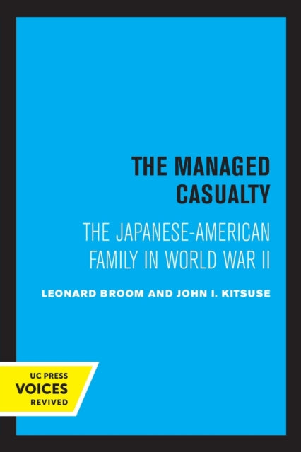 Book cover of: Managed Casualty. By: Leonard Broom