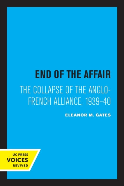 Book cover of: End of the Affair. By: Eleanor M. Gates