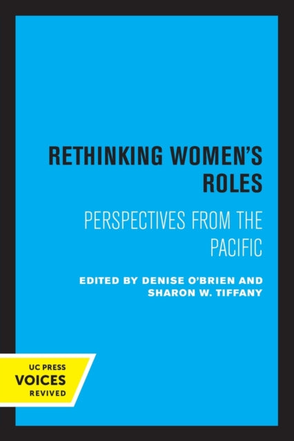 Book cover of: Rethinking Women's Roles. By: Sharon W. Tiffany