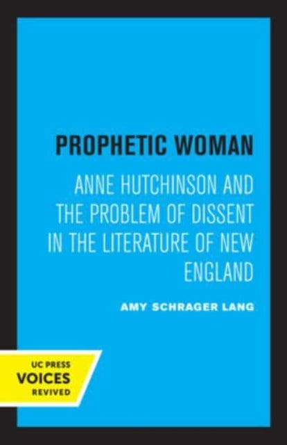 Book cover of: Prophetic Woman. By: Amy Schrager Lang