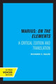 Book cover of: Marius: On The Elements. By: Richard C. Dales