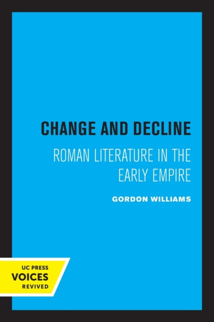 Book cover of: Change and Decline. By: Gordon Williams