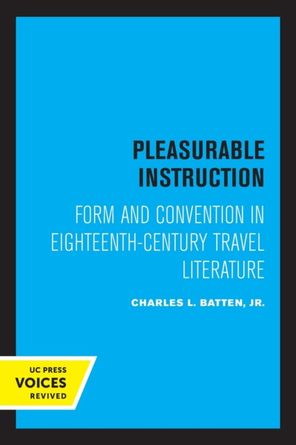 Book cover of: Pleasurable Instruction. By: Charles L. Jr Batten
