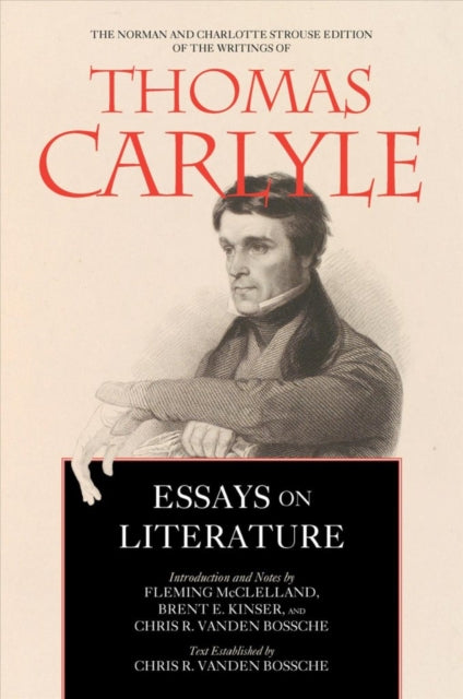Book cover of: Essays on Literature. By: Thomas Carlyle