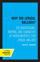 Book cover of: Why the Lyrical Ballads?. By: John E. Jordan