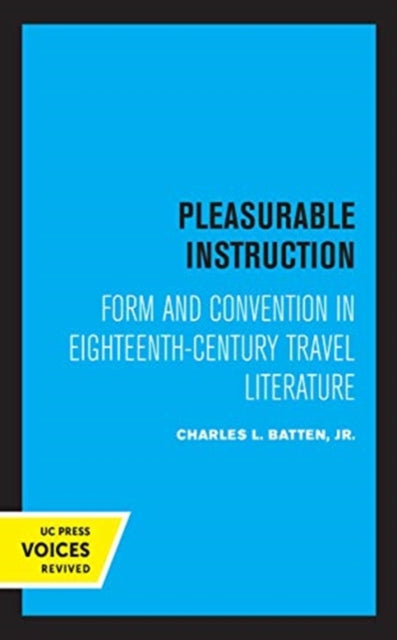 Book cover of: Pleasurable Instruction. By: Charles L. Jr Batten