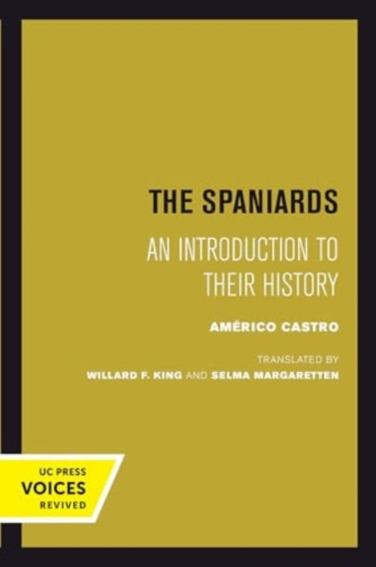 Book cover of: Spaniards. By: Americo Castro