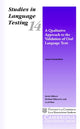 Book cover of: Qualitative Approach to the Validation of Oral Language Tests. By: University of Cambridge Local Examinations Syndicate