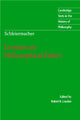 Book cover of: Schleiermacher: Lectures on Philosophical Ethics. By: Friedrich Schleiermacher