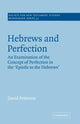 Book cover of: Hebrews and Perfection. By: David Peterson