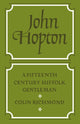 Book cover of: John Hopton: A Fifteenth Century Suffolk Gentleman. By: Colin Richmond