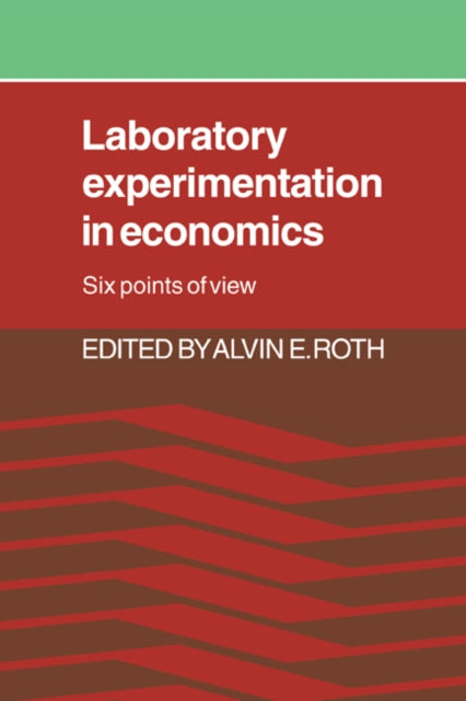 Book cover of: Laboratory Experimentation in Economics. By: Alvin E. Roth