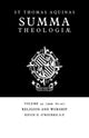Book cover of: Summa Theologiae: Volume 39, Religion and Worship. By: Thomas Aquinas