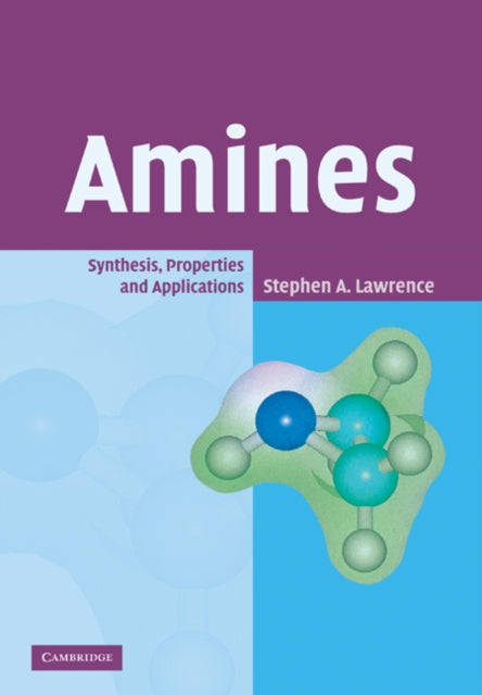 Book cover of: Amines. By: Stephen A. Lawrence
