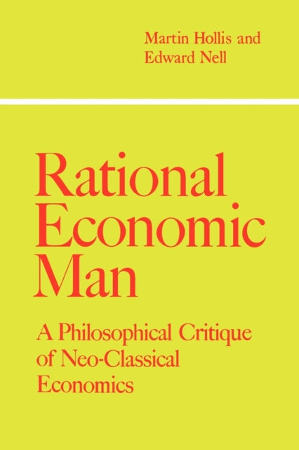 Book cover of: Rational Economic Man. By: Hollis