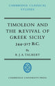 Book cover of: Timoleon and the Revival of Greek Sicily. By: R. J. A. Talbert