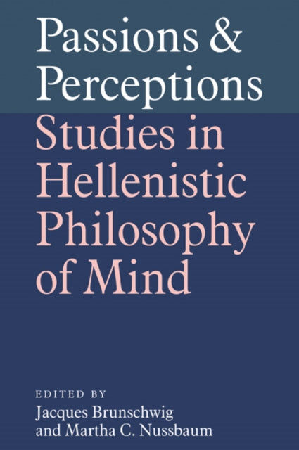 Book cover of: Passions and Perceptions