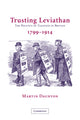 Book cover of: Trusting Leviathan. By: Martin Daunton