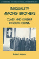 Book cover of: Inequality Among Brothers. By: Rubie S. Watson