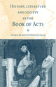 Book cover of: History, Literature, and Society in the Book of Acts. By: Ben Witherington