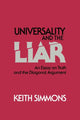 Book cover of: Universality and the Liar. By: Keith Simmons