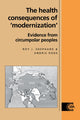 Book cover of: Health Consequences of 'Modernisation'. By: Roy J. Shephard